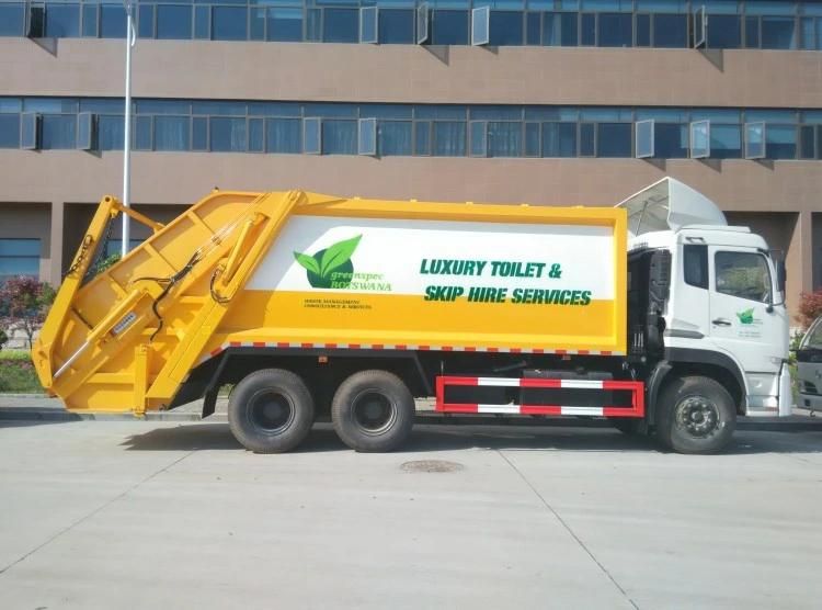 20cbm 6*4 Big Large Size Skip Loader Garbage Compactor Truck