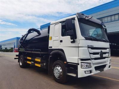 Sinotruk HOWO 4X2 Used Sewage Trucks for Sale