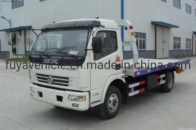 Dongfeng HOWO Rear Side 3ton 5ton 8ton Flat Bed Wrecker Towing Truck