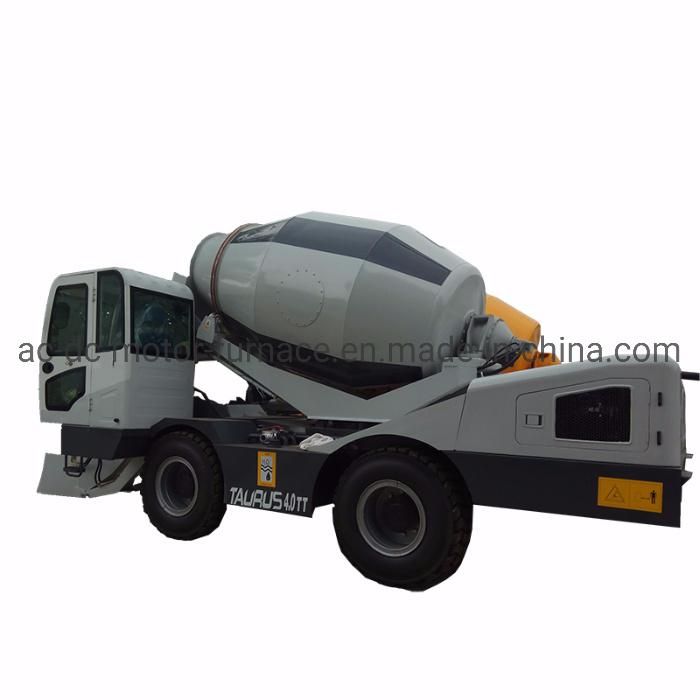 Self Loading Concrete Mixer Truck 6 Cubic Meters Concrete Mixer Truck
