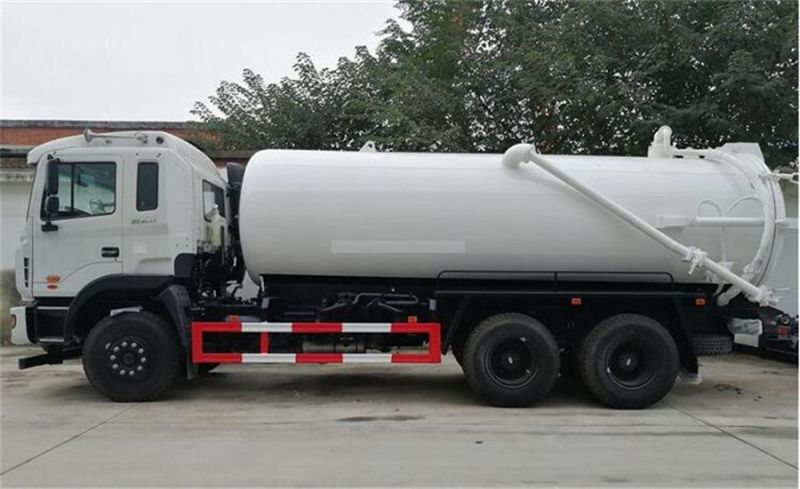 JAC 16000 Liters Septic Tank Sewer Cleaning Sludge Tank Fecal Waste Sewage Tanker Suction Truck