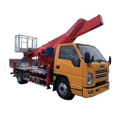 Jmc 6 Wheels 23 M Aerial Working Truck Stable 23 M Straight Boom Overhead Working Vehicle
