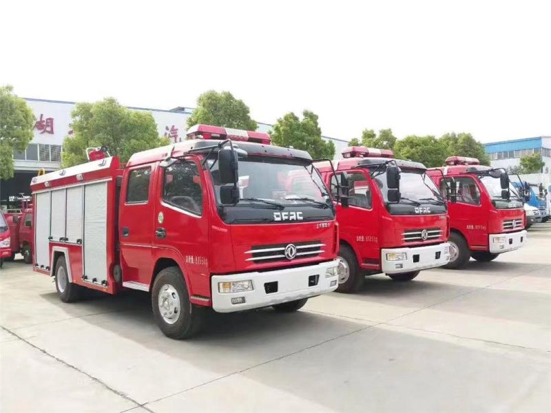 Dongfeng Mini Fire Rescue Vehicle Foam Water Fire Truck