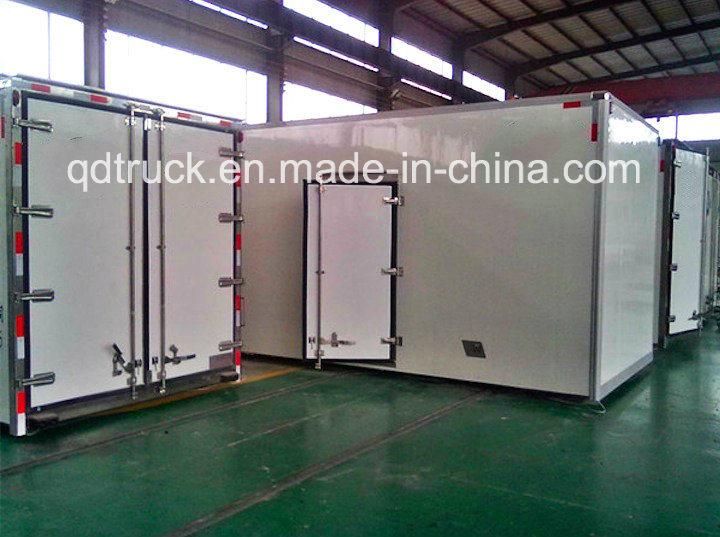 Popular freezer truck/ Corrugated aluminium floor/ FRP XPS Insulated Panel box