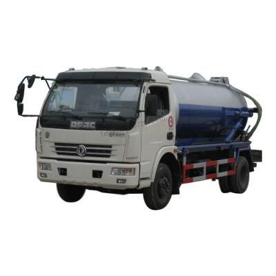 Dongfeng Vacuum Truck Capacity 5000liters 6000liters Suction Sewage Jetting Vehicle