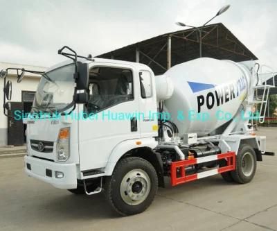 Sinotruk Homan 4X2 4cbm Small Concrete Mixer Truck