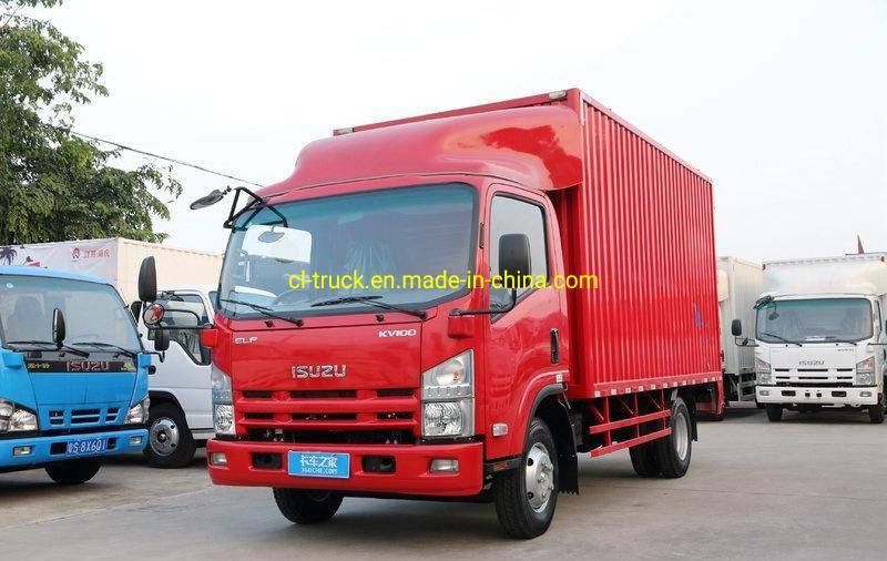 Good Quality Isuzu Kv100 3tons 3.5tons 4tons Van Food Truck for Sale