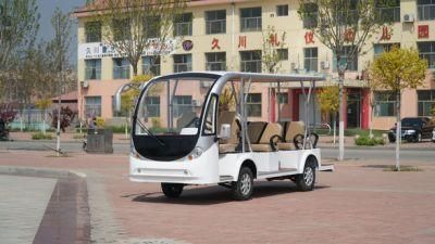 Electric Tourist Mini Buggy Bus &amp; Car 72V 11 Passenger Electric Sightseeing Bus on Sale