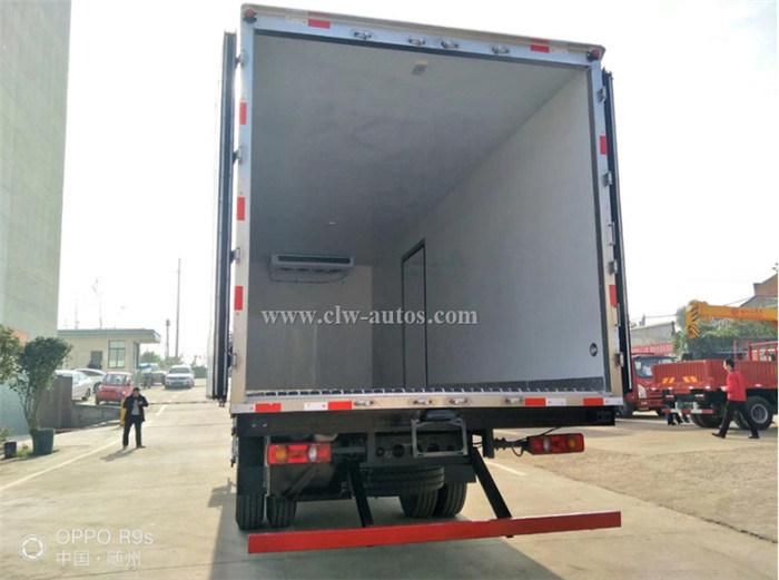 Hot Sale 7.8m Van Ice Cream/Sea Food Freezer Vehicle Heavy Duty 9tons Refrigerator Car