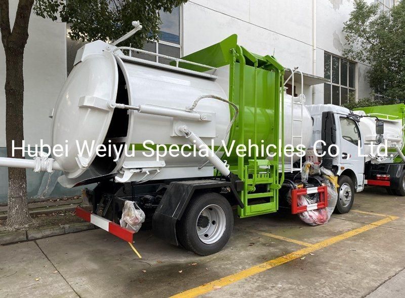 China Brand New Design Rubbish Collection Can Kitchen Food Garbage Transport Weiyu Truck