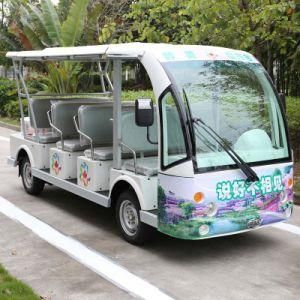 11 Passengers Electric Shuttle Bus for Resort &amp; Parks (DN-11)