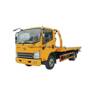 Dongfeng Brand Flatbed Truck 3ton/5ton Light Duty Brand New Wrecker Tow Truck