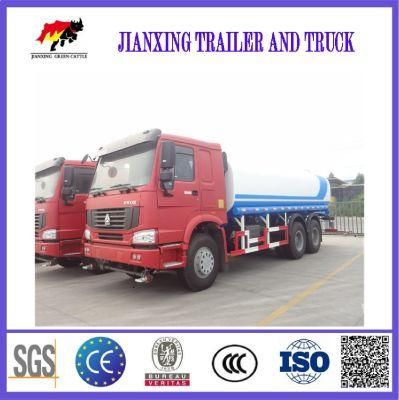 2021hot Sale 20 Cubic Meters HOWO 4*2 Used Water Truck 20000L Water Tank Truck with Low Price