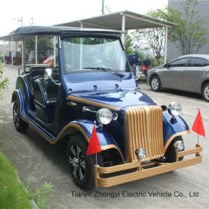 Electric Vintage Retro Sightseeing Golf Cart for Sale
