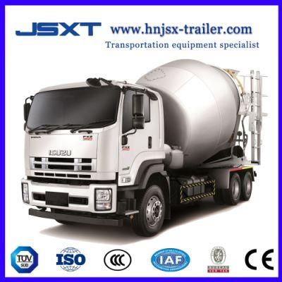 Jushixin 10-Cylinders Concrete Mixer Truck for Cement Mixer Transport