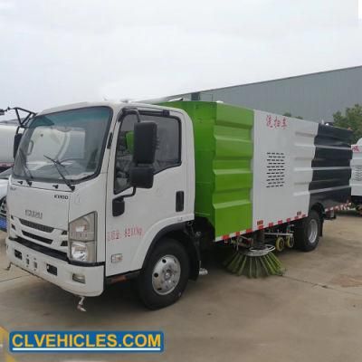 Isuzu 700p 190HP Self Dump Road Washing and Sweeping Truck