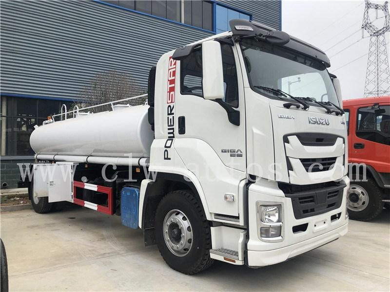 Hotsale Isuzu Giga 6000L Water Delivery Tank Water Sprinkler Truck Water Bowser Tank Truck