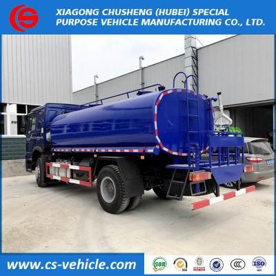 Sinotruck HOWO 15t Water Spraying Truck 15m3 Water Sprinkling Truck