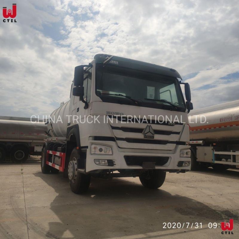 HOWO 4X2 Sewage Truck Sewage Suction Tanker Truck