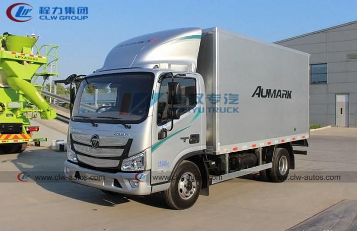 Foton 5 Tons Fresh Seafood Vegetables Vaccine Transport Refrigerated Vehicles Freezer Van Truck