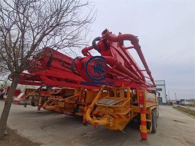 China Concrete Pumping Machinery 43m Truck Mounted Concrete Pump Truck with HOWO Chassis in Stock