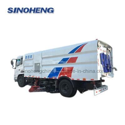 Dongfeng 4*2 Road Sweeper Truck Pavement Sweepers Broomer Truck for Sale