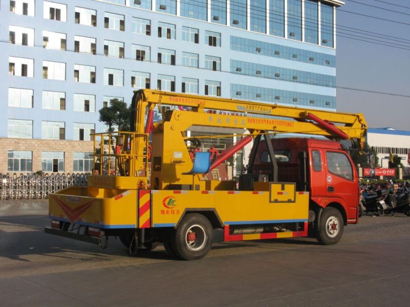 24m High Altitude Operation Aerial Platform Truck in 24metes Bucket Manlift Truck with Bucket Insulation Overhead Working