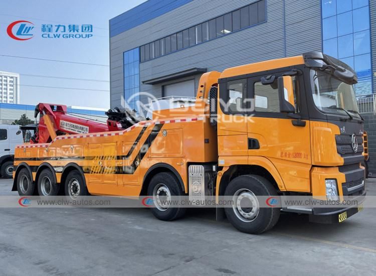 Shacman 10*6 16 Wheeler 30tons Tow Lift Joint Special Wrecker Bus Towing Road Recovery Rescue Vehicle Wrecker Truck