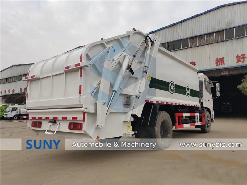 China New Factory Price 14cbm Movable Compactor Garbage Truck for Sale