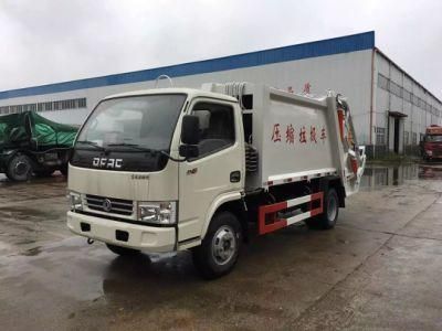 Dongfeng 4X2 3cbm Mini Garbage Compactor Truck