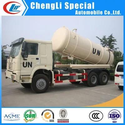 Sewage Jurop Vacuum Pump Suction 12m3 HOWO Vacuum Truck