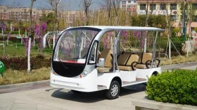 New 11 Passengers Electric 4 Wheel Tour Bus Sightseeing Car &amp; Bus