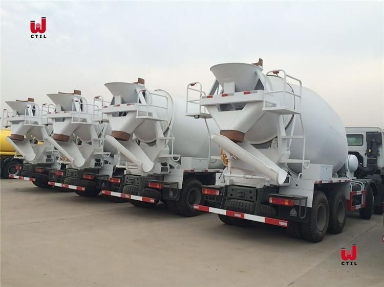 HOWO 8X4 Rear Discharging Cement Concrete Mixer Truck HOWO Truck Price