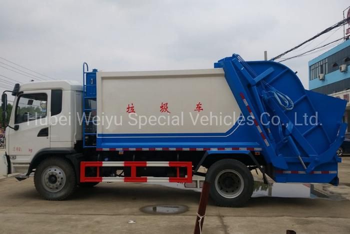 China Shacman HOWO Dongfeng Isuzu 10cbm 12cbm 14cbm 8ton 9tons Garbage Compactor Machine Vehicle Compact Refuse Compressing Truck