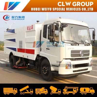 China Dongfeng 9cbm/M3 High Quality Price Ratio Power Plant Coal Mining Area Ash Dust Suppression Vacuum Suction Road Cleaning Truck