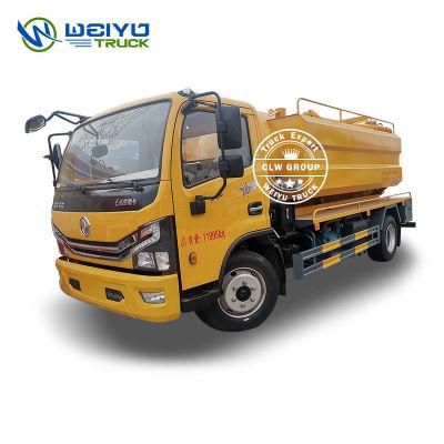 9cubic Meters Dongfeng Sewage Suction Tanker Truck Vehicle High Pressure Jetting Vehicle for Cleaning