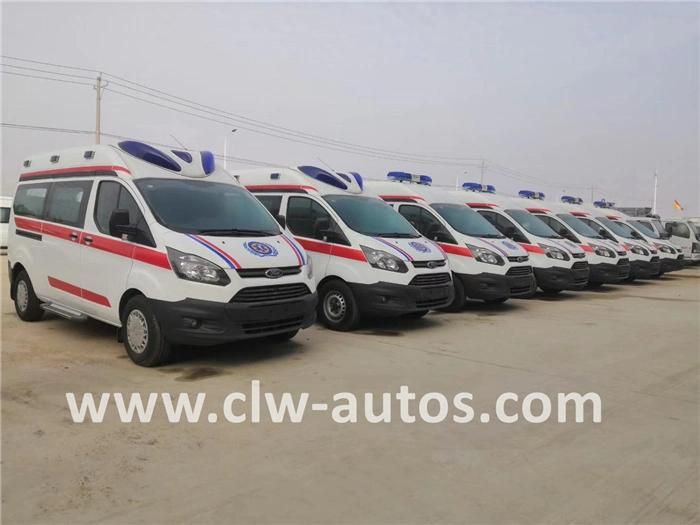 Diesel Gasoline Engine Mercedes Benz Ambulance Airport Hospital ICU Rescue Ambulance for Sale