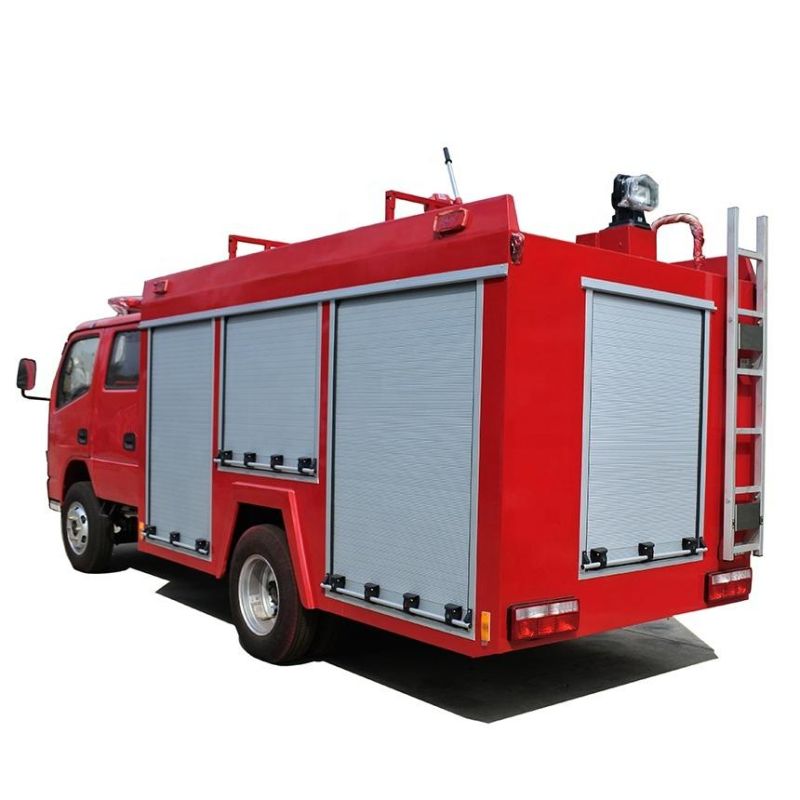 Dongfeng 3-Ton Firefighting and Rescue Service Vehicles, Fire Engine Truck with 3000 Liter Water Tanker for Rescuing Work