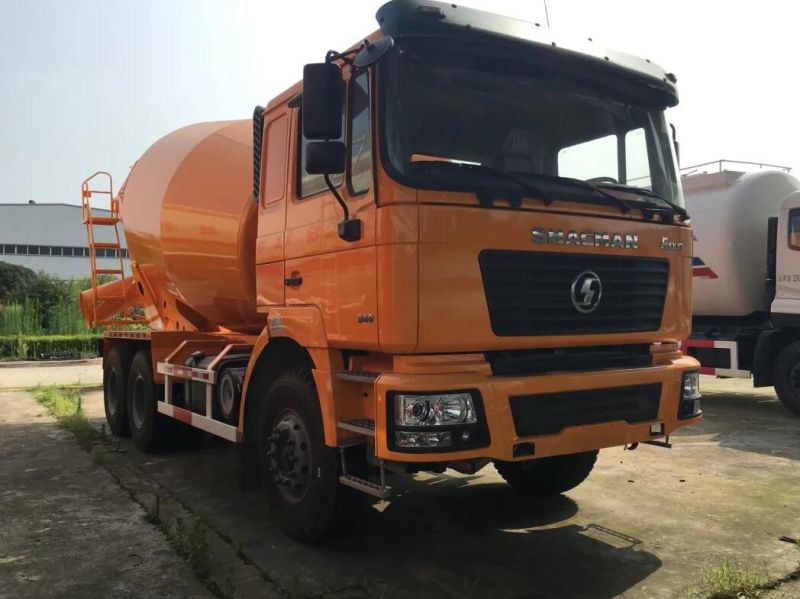 10cbm Shacman F2000 340HP Cement Mixer Truck