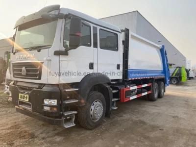 Good HOWO Sitark 15000 Litres 15m3 15 Cubic Meters 15ton Compactor Compress Garbage Truck