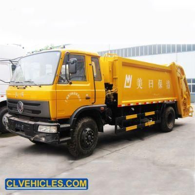 12cbm Dongfeng Waste Compactor Garbage Collection Compactor Truck