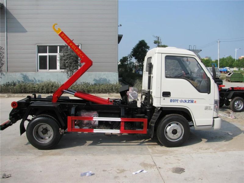 Forland 4X2 3000 Liters Mini Hook Lift Garbage Truck for Sale