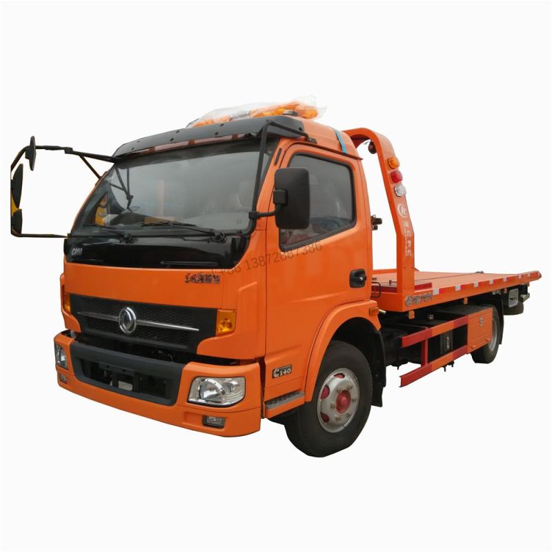 Good Quality Dongfeng 4X2 140HP 120HP Tow Truck Wrecker Truck