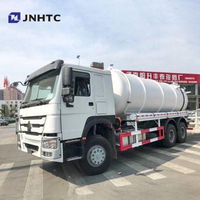 Sinotruk HOWO New Used 16m3 10 Wheels Sewage Suction Vehicle Sewage Pump Trucks Sewage Trucks for Sale