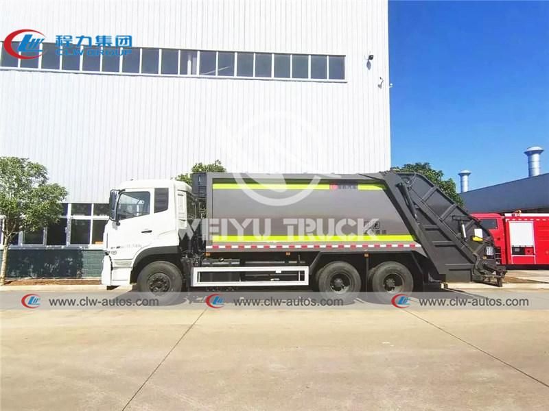 Dongfeng Kinland 6X4 18000liters 18-20cbm Garbage Compactor Truck Compressed Garbage Trucks