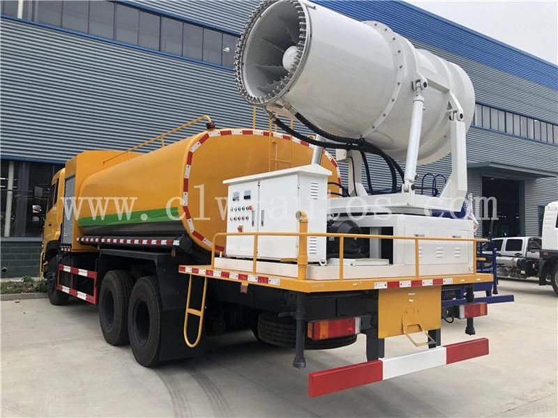 Dongfeng Kinland 6X4 10000 Liters Dust Suppression Water Tank Truck Water Bowser Water Sprinkler Dust Control Truck