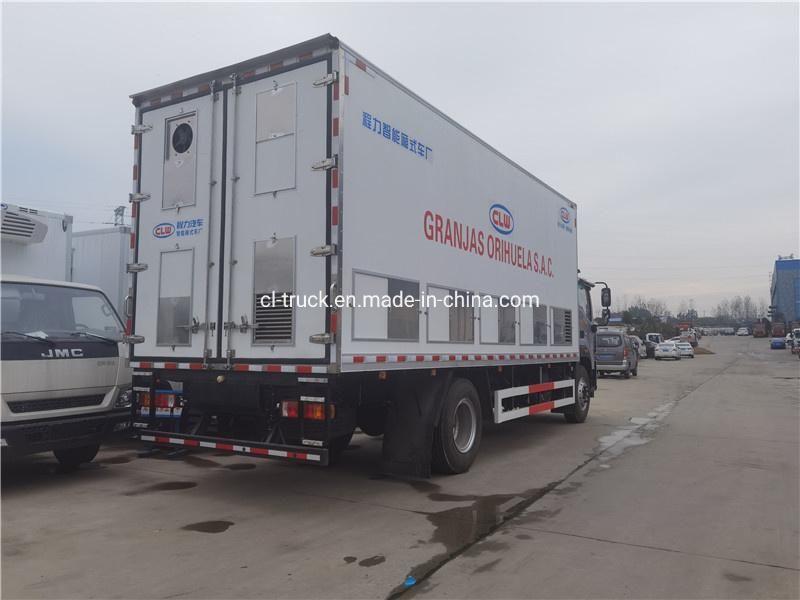 Isuzu Live Baby Chick Poultry Transport Refrigerated Truck for Sale