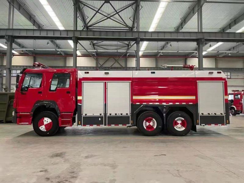 Sintruck 6*4 Drive Water Tower Fire Trucks Fire Fighting Engine HOWO Water Tower Fire Truck
