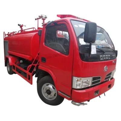 Dongfeng Small Mini off Road Water Tank Fire Truck 3000liters 2000liters