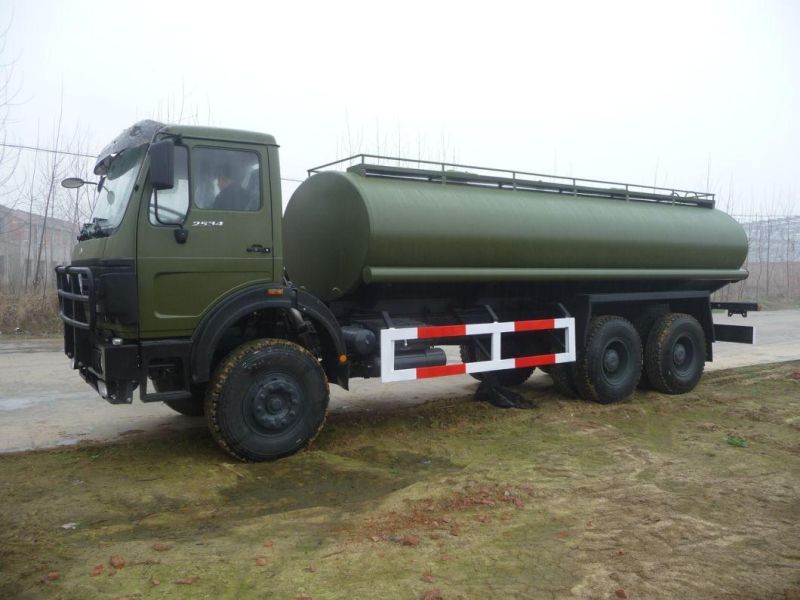 North Benz 20cbm Water Tanker Truck (Beiben 2534 Off road 6X6 All Wheel Drive 18m3)